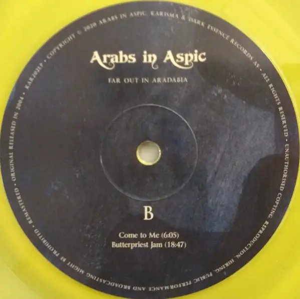 Arabs In Aspic - I-III (3 пластинки, Сборник, Лимитированое) - фото №22