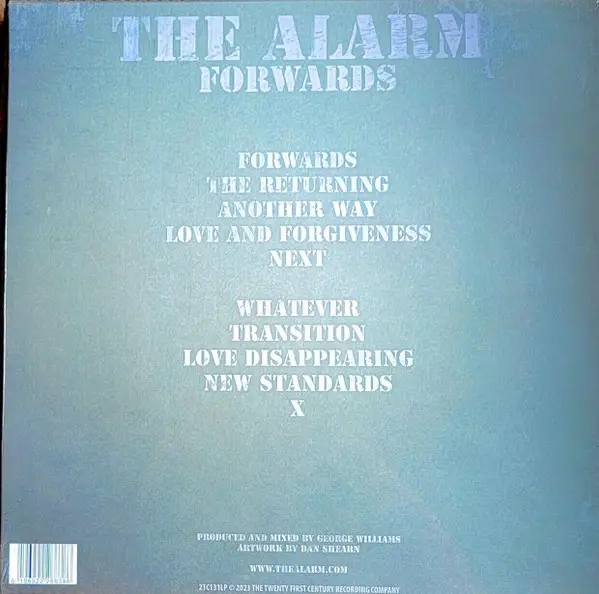 The Alarm - Forwards (Білий, Альбом) - фото №4