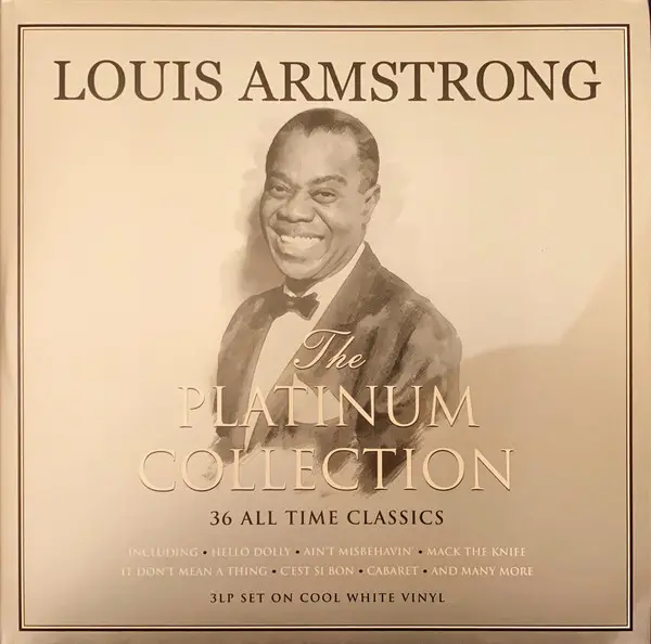 Louis Armstrong - The Platinum Collection (3 платівки, Білий, Збірник)