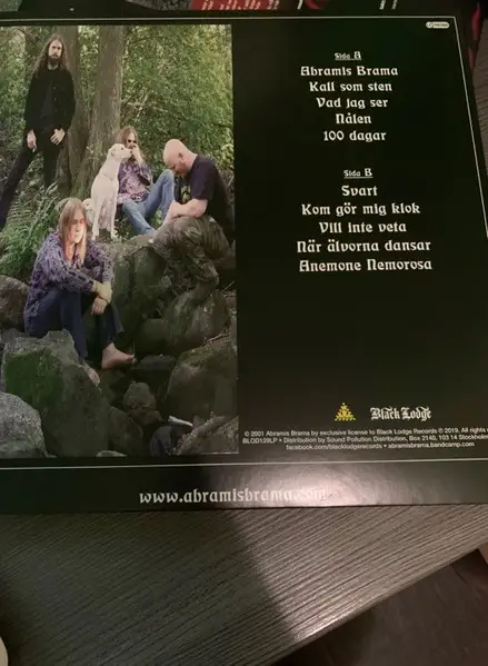 Abramis Brama - När Tystnaden Lagt Sig... (Black, Gatefold, LP, Reissue) - фото №2