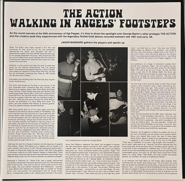 The Action - Rolled Gold (Gold, LP, Compilation, Reissue, Repress) - фото №4