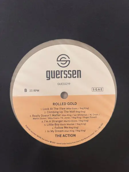 The Action - Rolled Gold (Gold, LP, Compilation, Reissue, Repress) - фото №8