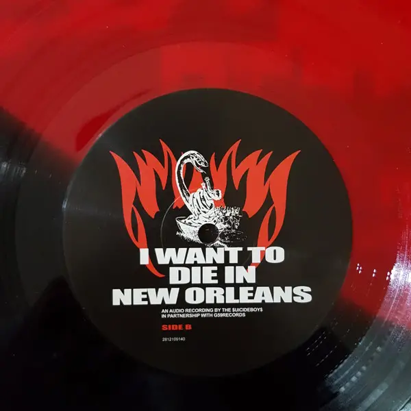 $uicideboy$ - I Want To Die In New Orleans (Black, Red, Split, LP, Album) - фото №4