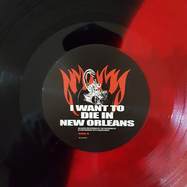 $uicideboy$ - I Want To Die In New Orleans (Black, Red, Split, LP, Album) - фото №3