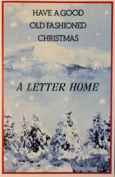 A Letter Home - Have A Good Old Fashioned Christmas (White, LP, Album, Reissue, Stereo) - фото №5