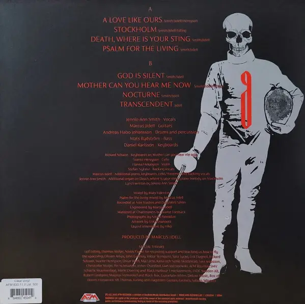 Avatarium - Death, Where Is Your Sting (Прозрачный, Альбом, Лимитированое) - фото №2