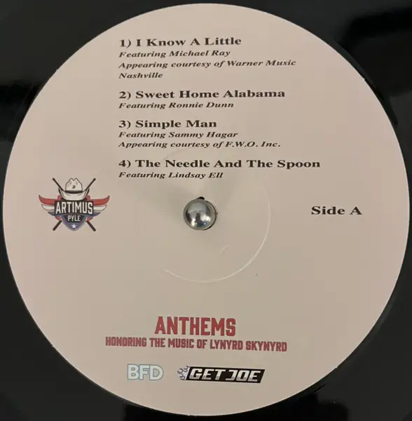 Artimus Pyle & Artimus Pyle Band - Anthems Honoring The Music Of Lynyrd Skynyrd (2 платівки, Альбом, Лимітоване, Пронумерований, Спеціальне видання) - фото №3