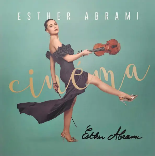 Esther Abrami & The City of Prague Philharmonic Orchestra & Ben Palmer - Cinema (orange, vinyl, LP, Album, Stereo) - фото №7