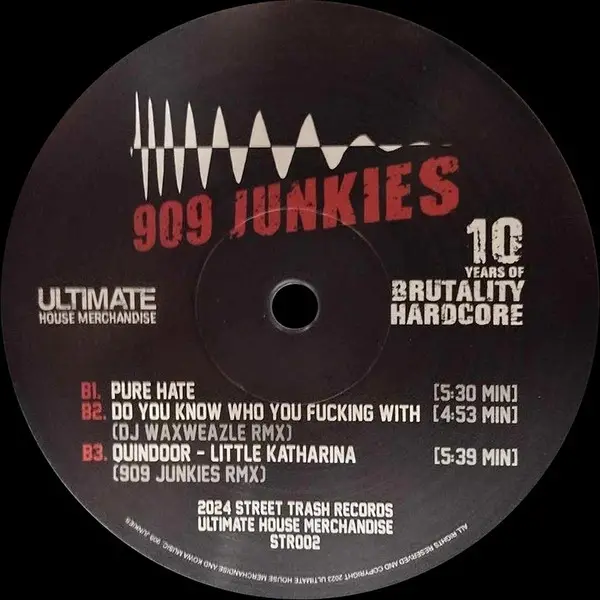 909 Junkies - 10 Years Of Brutality – Hardcore - фото №4