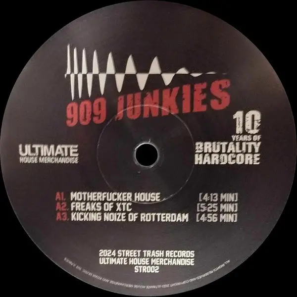909 Junkies - 10 Years Of Brutality – Hardcore - фото №3