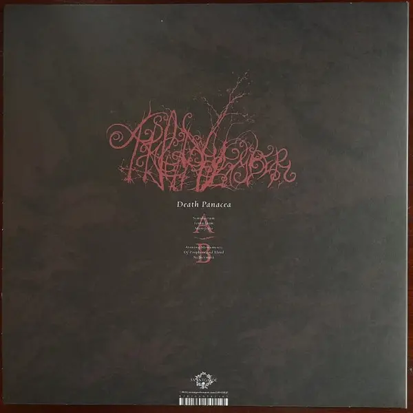 A Pale December - Death Panacea (Green, LP, Album, Stereo) - фото №2