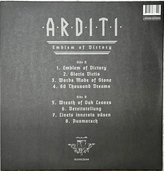 Arditi - Emblem Of Victory (Альбом, Лимитированое) - фото №2