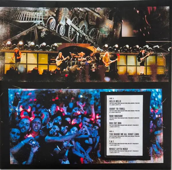 AC/DC - Live At River Plate (3 платівки, Gold, 180g, LP, Album, Reissue, Stereo) - фото №18