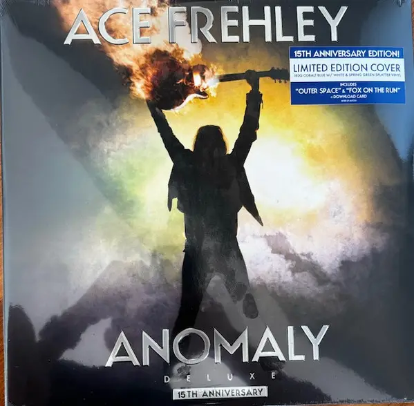 Ace Frehley - Anomaly Deluxe 15th Anniversary (2 пластинки, Cobalt, Splatter, 180g, 15th, LP, Album, Reissue)