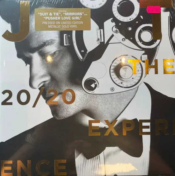 Justin Timberlake - The 20/20 Experience (2 пластинки, Золотой, Альбом, Лимитированое, Переиздание)
