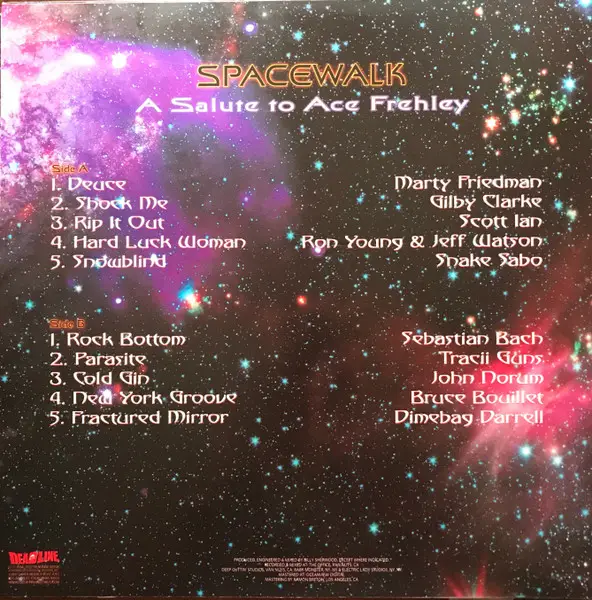 Various - Spacewalk - A Salute To Ace Frehley (Purple, LP, Compilation) - фото №2