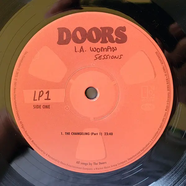 The Doors - L.A. Woman Sessions (4 платівки) - фото №3