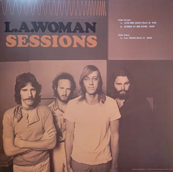 The Doors - L.A. Woman Sessions (4 платівки) - фото №14