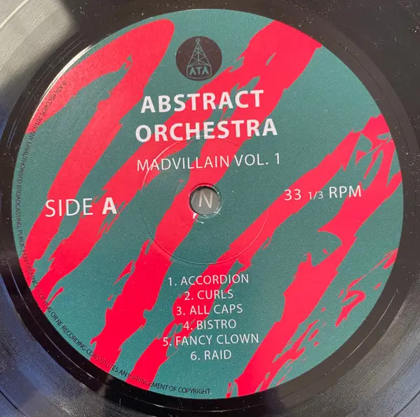 Abstract Orchestra - Madvillain Vol. 1 (LP, Album) - фото №3