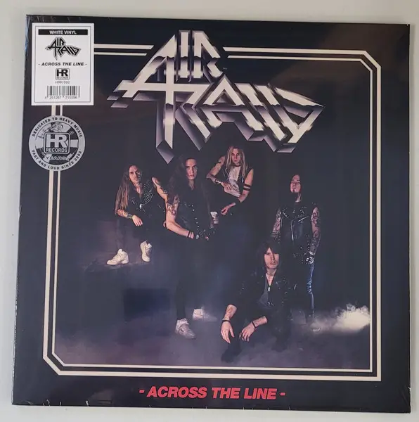 Air Raid - Across The Line (Белый, Альбом, Дополнительная печать)