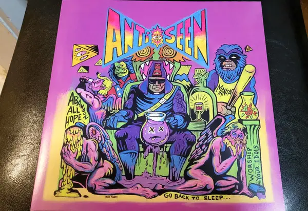 Antiseen & Before I Hang - Antiseen / Before I Hang (Фиолетовый, Мрамор, 45 об/мин, Лимитированое)