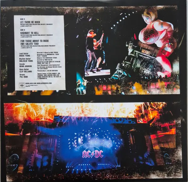 AC/DC - Live At River Plate (3 платівки, Gold, 180g, LP, Album, Reissue, Stereo) - фото №20