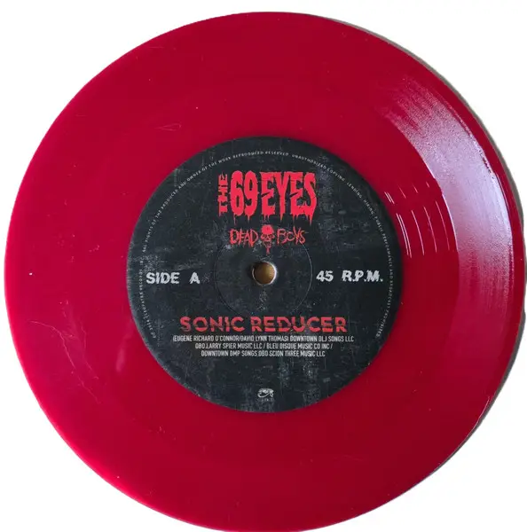 The 69 Eyes - Sonic Reducer / Aloha From Hell (Red, Single) - фото №3