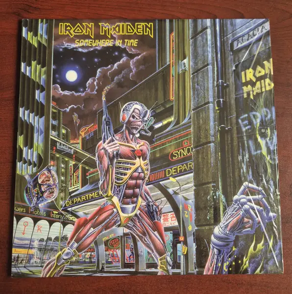 Iron Maiden - Somewhere in Time  (Альбом, Переиздание, Ремастеринг)