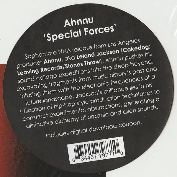 Ahnnu - Special Forces (Напівпрозорий, Червоний, Чорний, Бризки, Лимітоване) - фото №5
