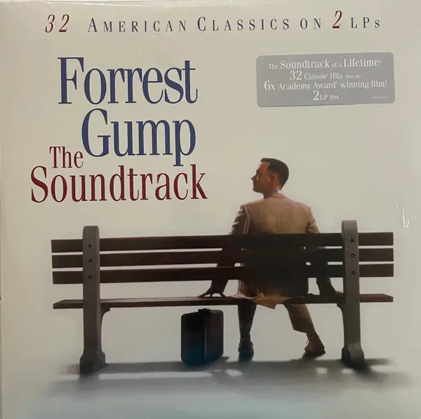 Various - Forrest Gump (The Soundtrack) (2 платівки, Збірник, Перевидання)
