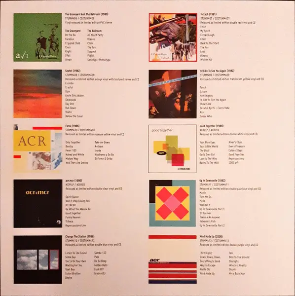 A Certain Ratio - The Graveyard And The Ballroom (White, LP, Album, Reissue, Stereo) - фото №9