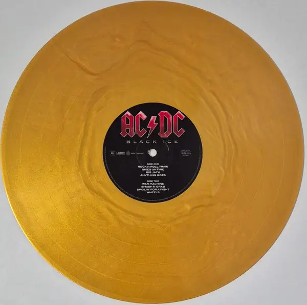 AC/DC - Black Ice (2 пластинки, Gold, 180g, Gatefold, LP, Album, Reissue, Stereo) - фото №7