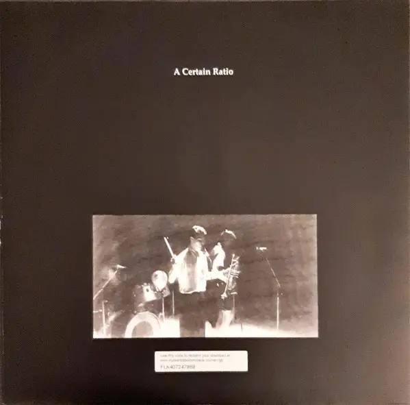 A Certain Ratio - The Graveyard And The Ballroom (White, LP, Album, Reissue, Stereo) - фото №8