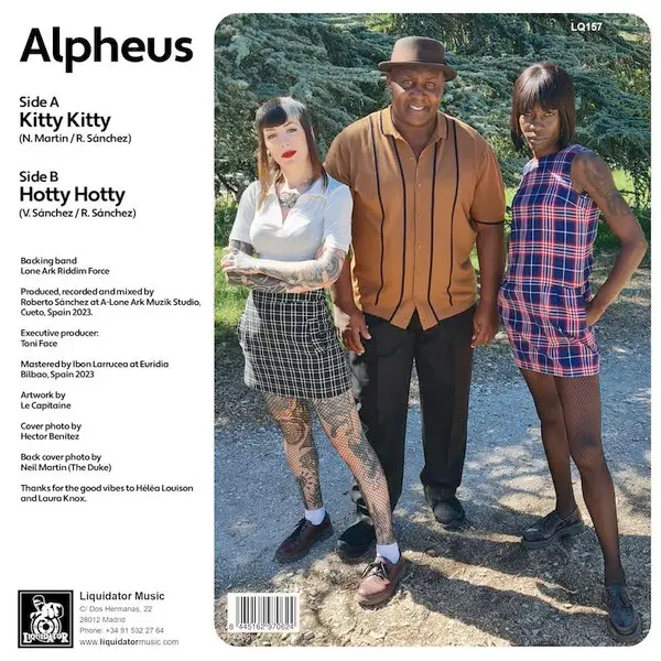 Alpheus & Viti Sánchez - Kitty Kitty / Hotty Hotty (45 об/мин) - фото №2