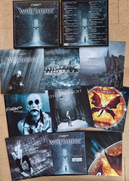 ASP - Weltunter (20th Anniversary Box-Set) (6 платівок, Альбом, Збірник, Лимітоване, Перевидання)