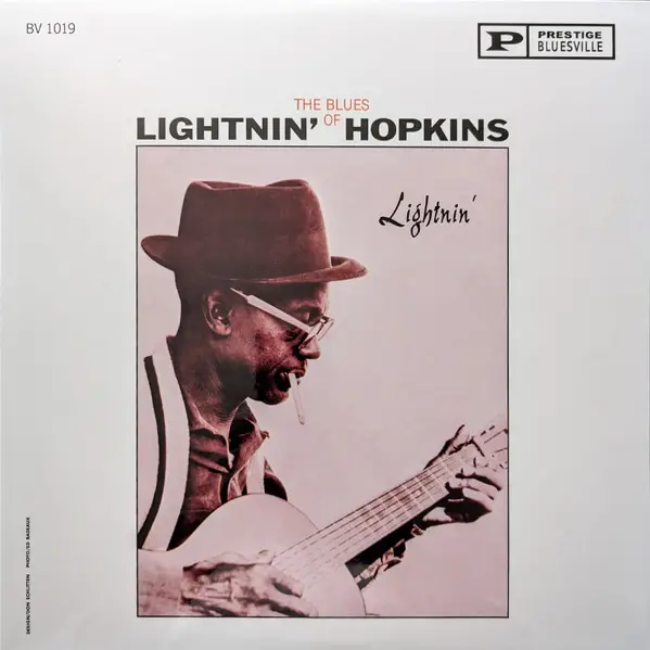 Lightnin' Hopkins - Lightnin' (The Blues Of Lightnin' Hopkins)  (200g, LP, Album, Reissue, Repress, Stereo)