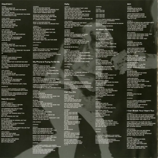 The Aces - Under My Influence (Translucent, LP, Album) - фото №7