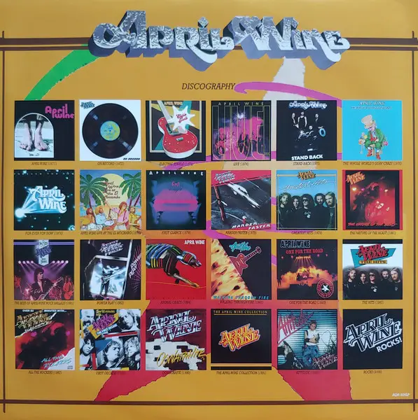 April Wine - Stand Back (Раскладной внутренний конверт, Белый, Альбом) - фото №5