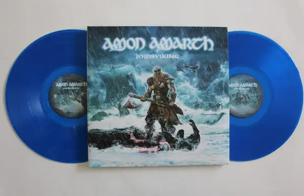 Amon Amarth - Jomsviking (2 платівки, Синій, Прозорий, Альбом, Лимітоване, Перевидання) - фото №5