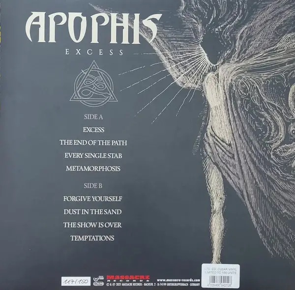 Apophis - Excess (Прозрачный, Лимитированое) - фото №2