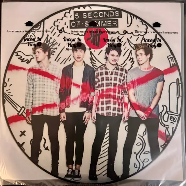 5 Seconds Of Summer - 5 Seconds Of Summer (LP, Album, Reissue) - фото №4