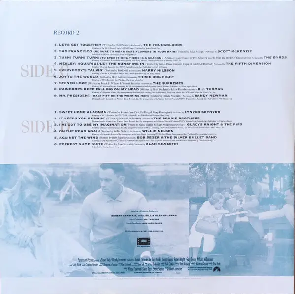 Various - Forrest Gump (The Soundtrack) (2 платівки, Збірник, Перевидання) - фото №10