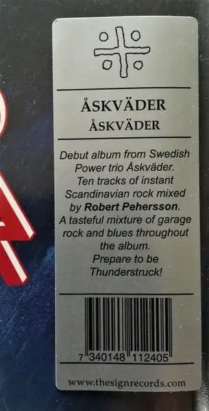 Åskväder - Åskväder (Альбом, Лимитированое) - фото №5
