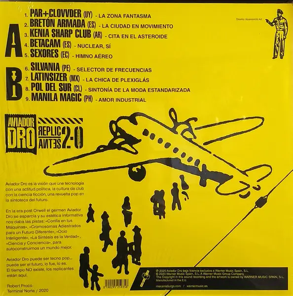 Various - Aviador Dro / Replicantes 2.0 Reprogramado (Record Store Day, Сборник, Лимитированое, Специальное издание) - фото №2