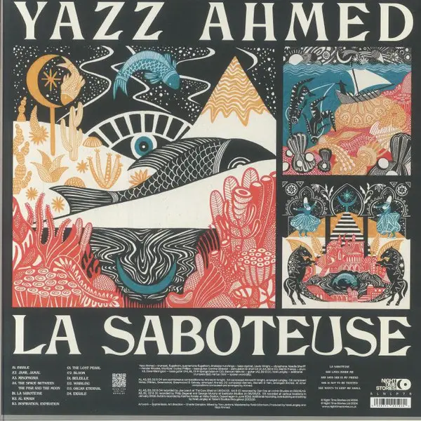 Yazz Ahmed - La Saboteuse (2 платівки, 180 грам, Чорний, Альбом, Перевидання) - фото №2