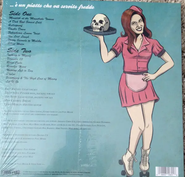 Adolescents - La Vendetta... (Blue, Marble, LP, Album) - фото №2