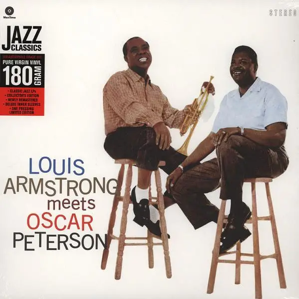 Louis Armstrong & Oscar Peterson - Louis Armstrong Meets Oscar Peterson (Альбом, Переиздание, Ремастеринг, Лимитированое) - фото №5