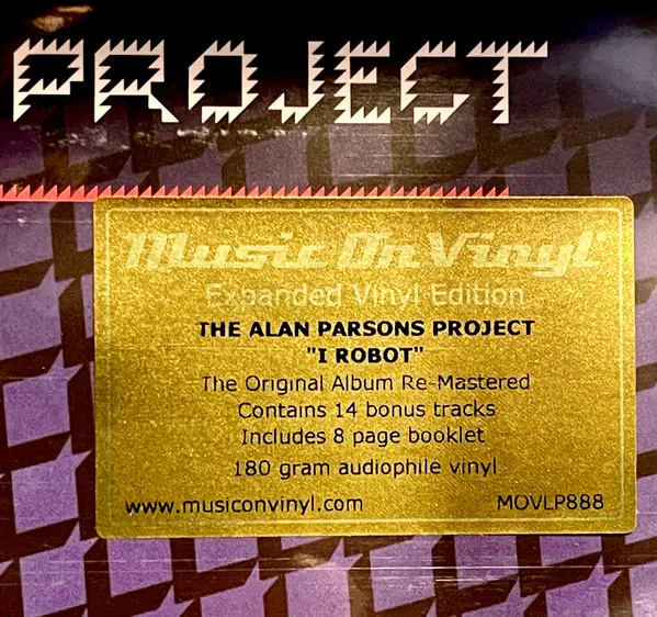 The Alan Parsons Project - I Robot (2 пластинки, 180 грамм, Альбом, Переиздание) - фото №11