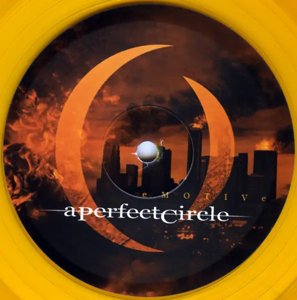 A Perfect Circle - Emotive (2 пластинки, Orange, Translucent, LP, Album) - фото №8