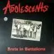 Adolescents - Brats In Battalions (Clear, LP, Album, Reissue) - фото №1